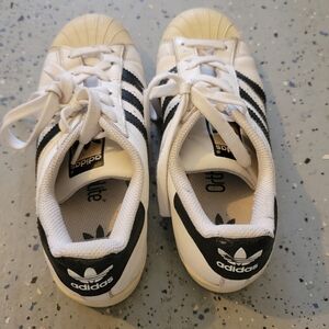 Adidas White and Black Sneakers